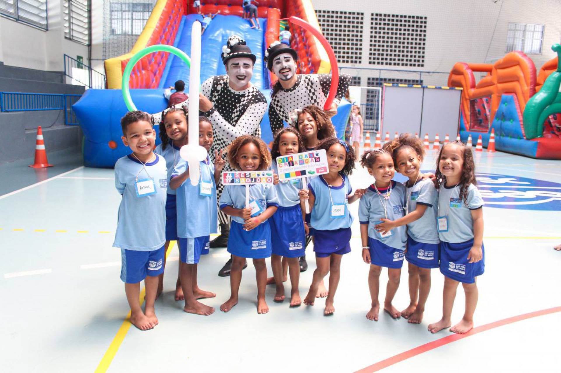  Alunos da educação infantil participam da semana da criança no SESC - Débora Vitória  