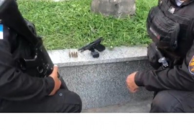 PM prende quatro suspeitos de envolvimento com a milícia do Shangrilá, em Belford Roxo