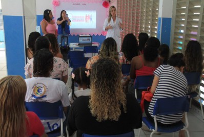 Educação de São Gonçalo promove ação pelo Outubro Rosa