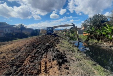 Prefeitura de Duque de Caxias realiza obras de combate às enchentes