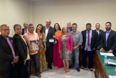 Presidente do Sindicato do Comércio é homenageado em Casimiro de Abreu