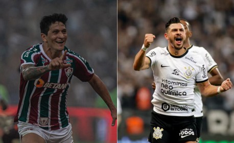 Giuliano, do Corinthians, e Cano, do Fluminense, são os