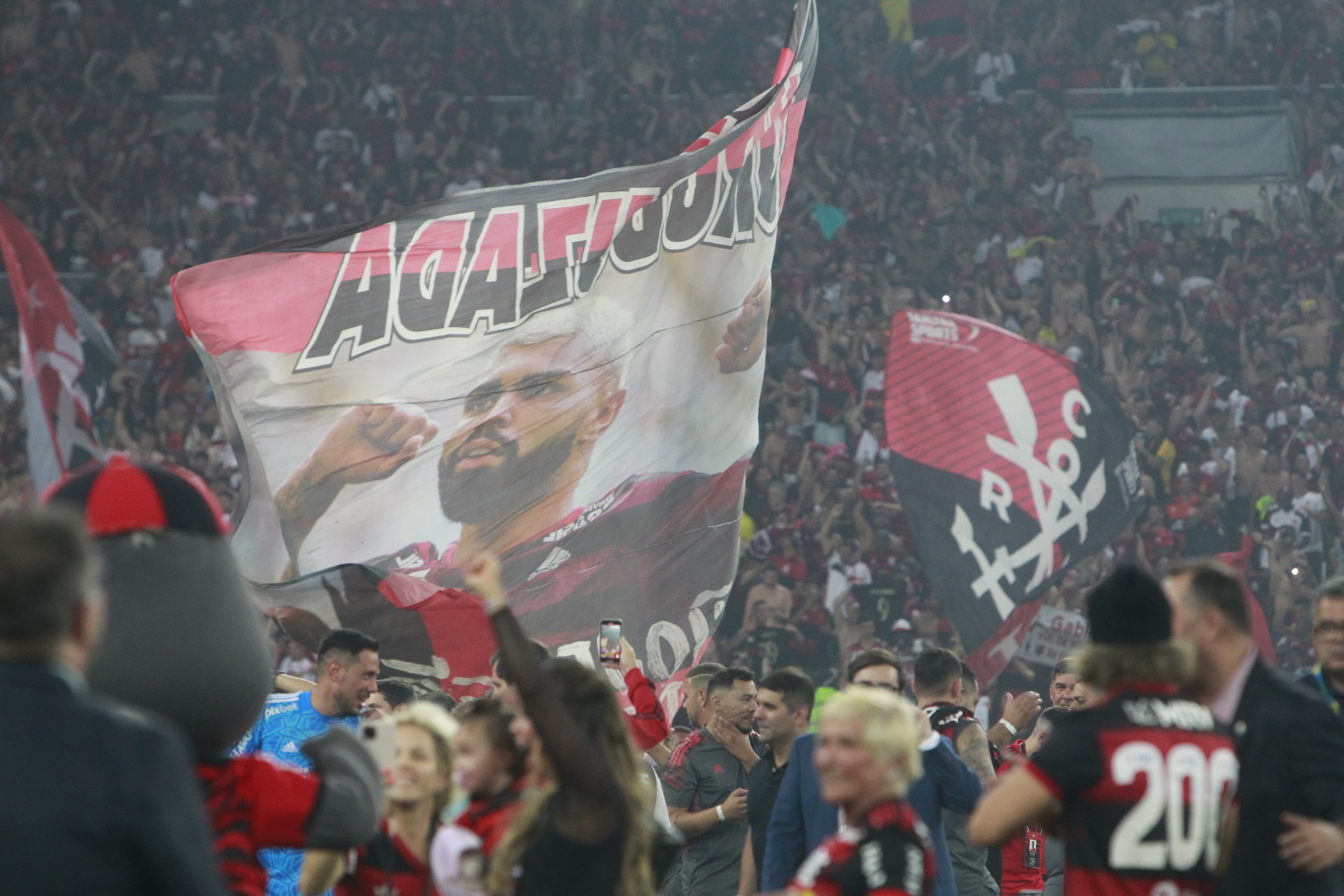 Esporte - Partida valida pelo segundo jogo da final da Copa do Brasil 2022, entre Flamengo x Corinthians, no Maracana, zona norte do Rio. - Reginaldo Pimenta / Agencia O Dia