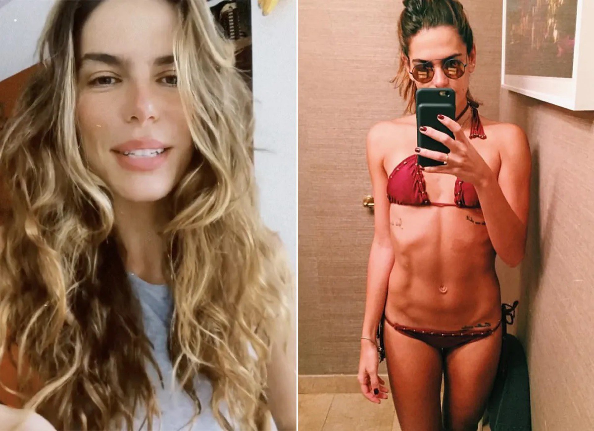 Nas redes sociais, Mariana Goldfarb fala sobre saúde e relembra anorexia - Reprodução / Instagram