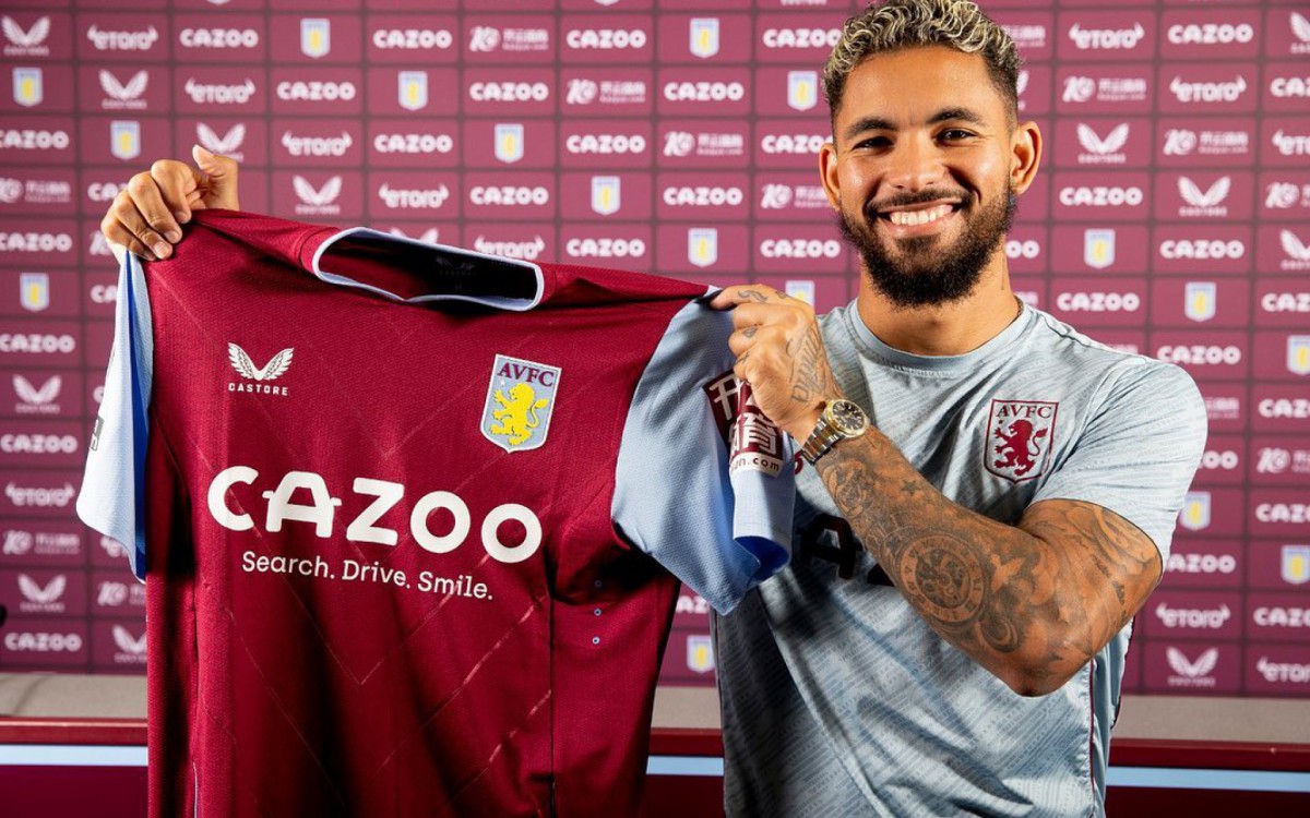 Douglas Luiz renovou com o Aston Villa at&eacute; o final da temporada europeia de 2026