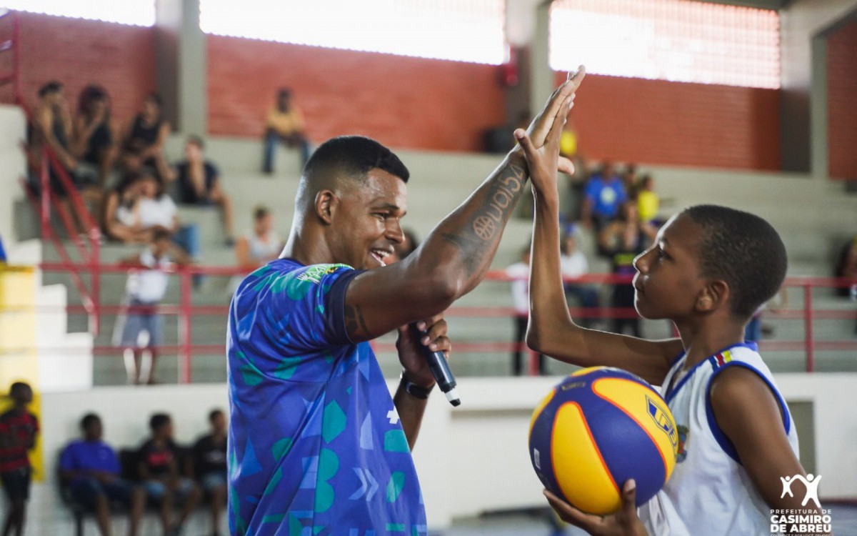 Lançamento do Projeto Sesc +Esporte em Casimiro de Abreu - Divulgação/Jonathan Vidal
