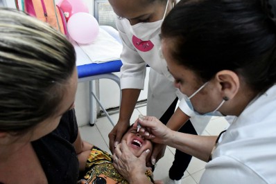 Saúde alerta sobre a imunização das crianças contra a poliomielite