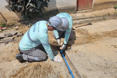 Mais de 45 mil moradores de Xerém passam a ter acesso à água tratada