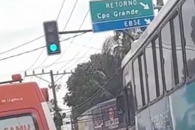 Vídeo: Motorista é agredido com socos ao reagir a assalto 