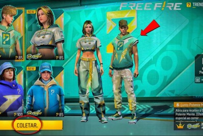 Free Fire aposta no estilo casual em sua primeira coleção de moda 