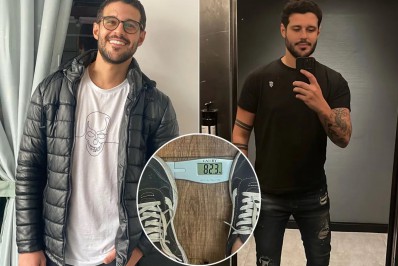 Rodrigo Mussi diz estar acima do peso ideal e comemora: 'Para quem chegou a 41kg, não ligo'