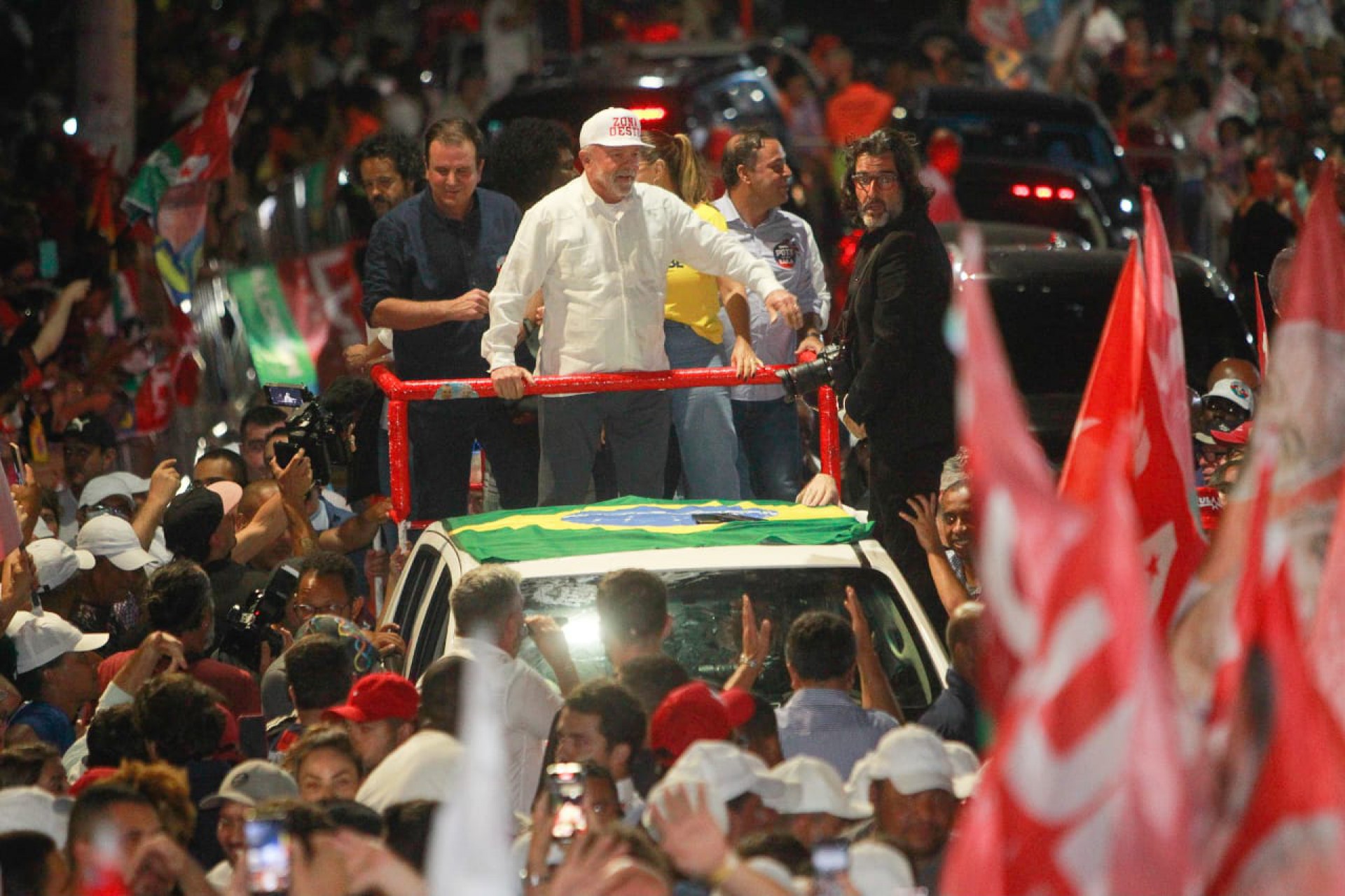 Lula questionou sobre os gastos de campanha de seu adversário - Reginaldo Pimenta/Agência O Dia