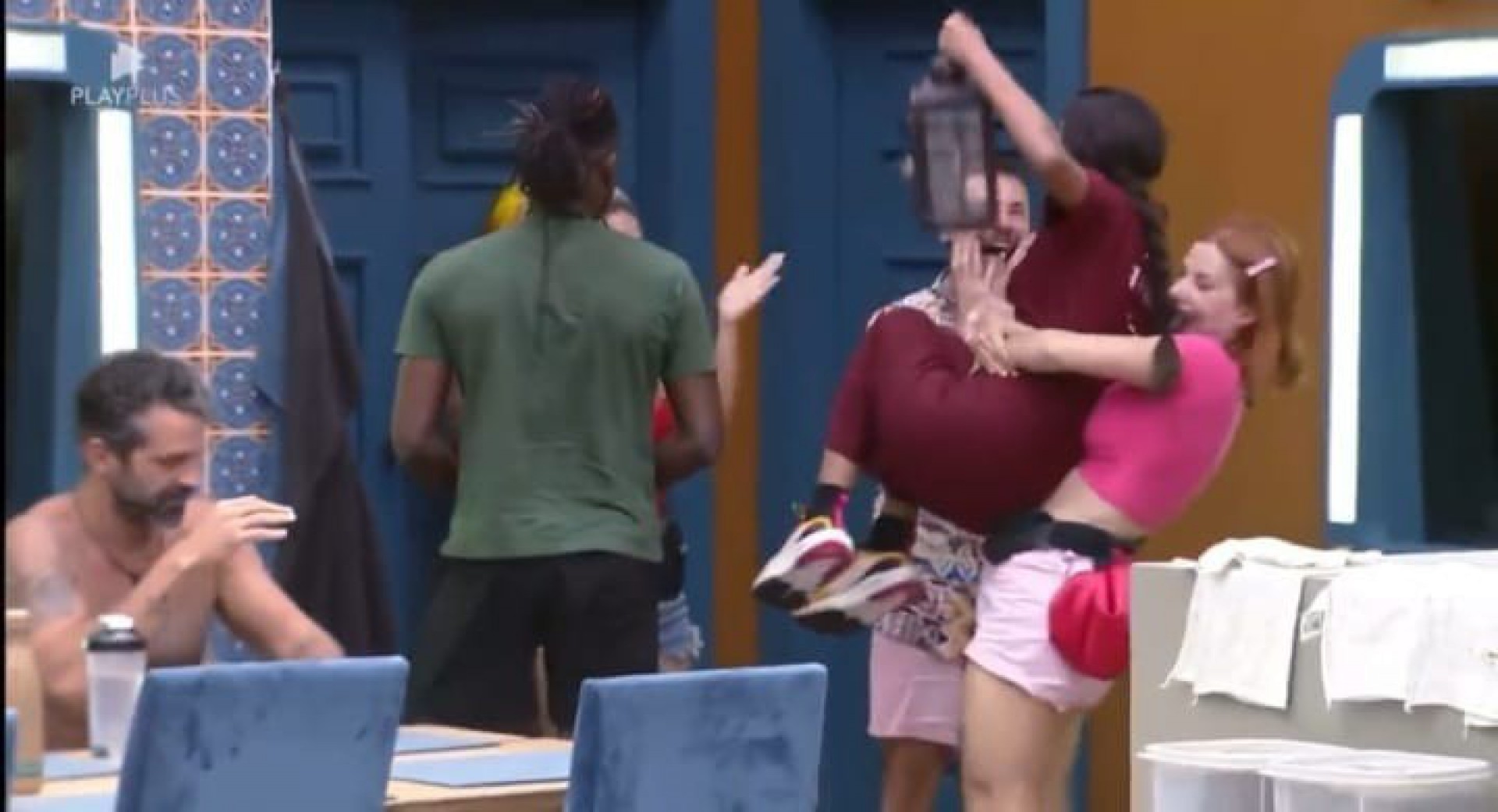 Kerline celebrou vitória em prova com os aliados  - Reprodução/Instagram