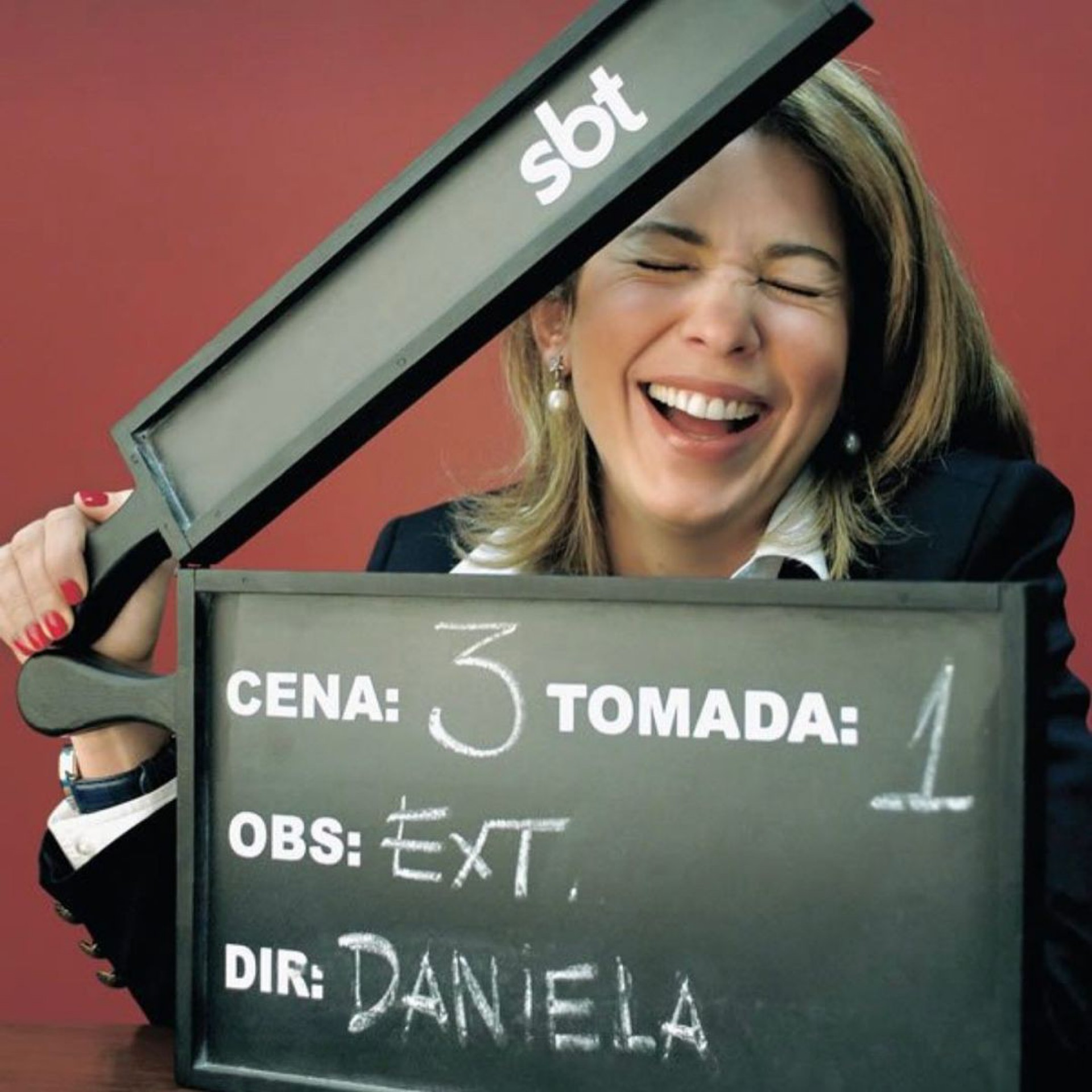 Daniela Beyruti, filha de Silvo Santos, não gostou da série 'O Rei da TV', que conta a história de seu pai - Reprodução Internet