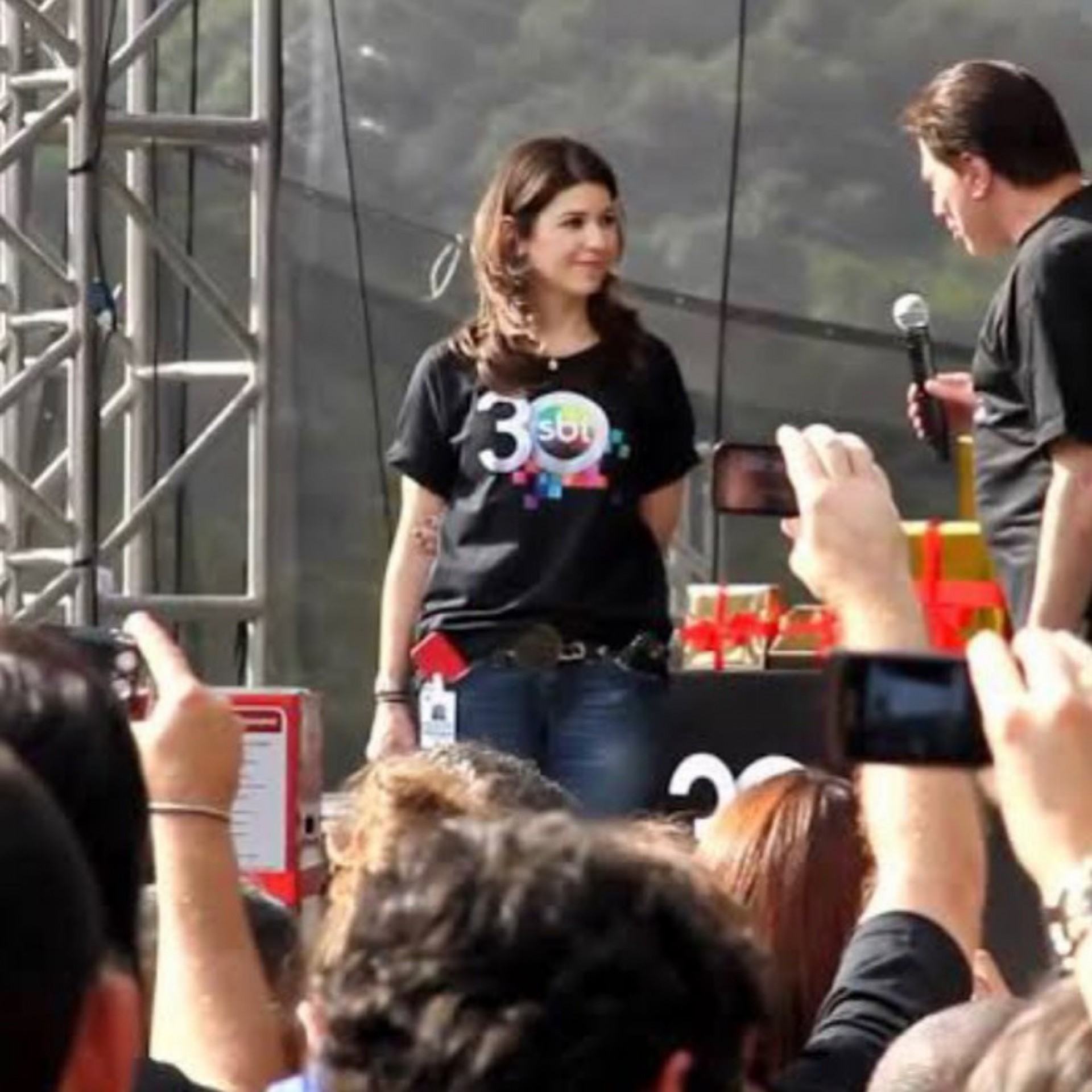 Daniela Beyruti, filha de Silvo Santos, não gostou da série 'O Rei da TV', que conta a história de seu pai - Reprodução Internet