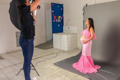 Mesquita promove ensaio fotográfico de gestantes frequentadoras dos CRAS