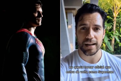 Henry Cavill confirma retorno como Super-Homem: 'Uma pequena amostra do que está por vir'