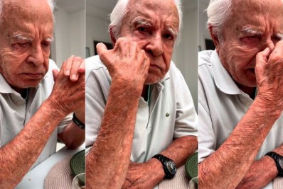 Cid Moreira se emociona ao relembrar história dos pais: 'Sinto muito essa falta'