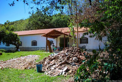 Obra de reforma da Escola Municipal Vecchi continua avançando