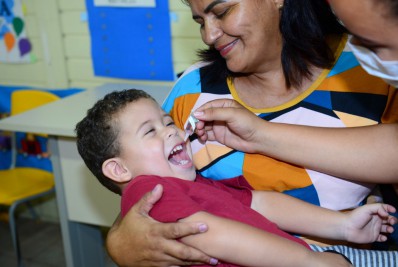 Quissamã atinge 92% das crianças vacinadas contra a poliomielite, com parceria entre Saúde e Educação