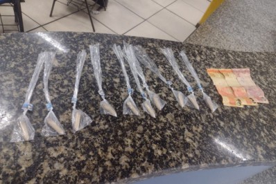 Menor é apreendido com cocaína no Cajueiro, em Cabo Frio