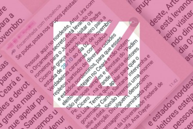 É falsa a mensagem que atribui a Arthur Lira condução de romeiros a Juazeiro para gerar abstenção no 2º turno