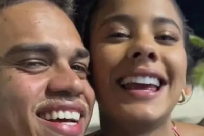 MC Cabelinho não poupa elogios a Bella Campos: 'Preta linda'