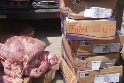 PM recupera carga roubada de carne em Meriti