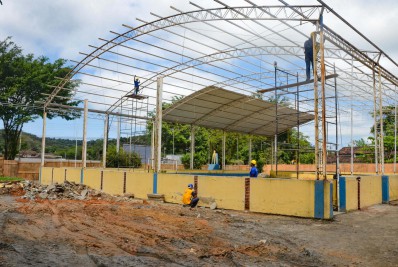 Magé em Obras: Revitalização de praça mantém obras de infraestrutura em Santa Dalila