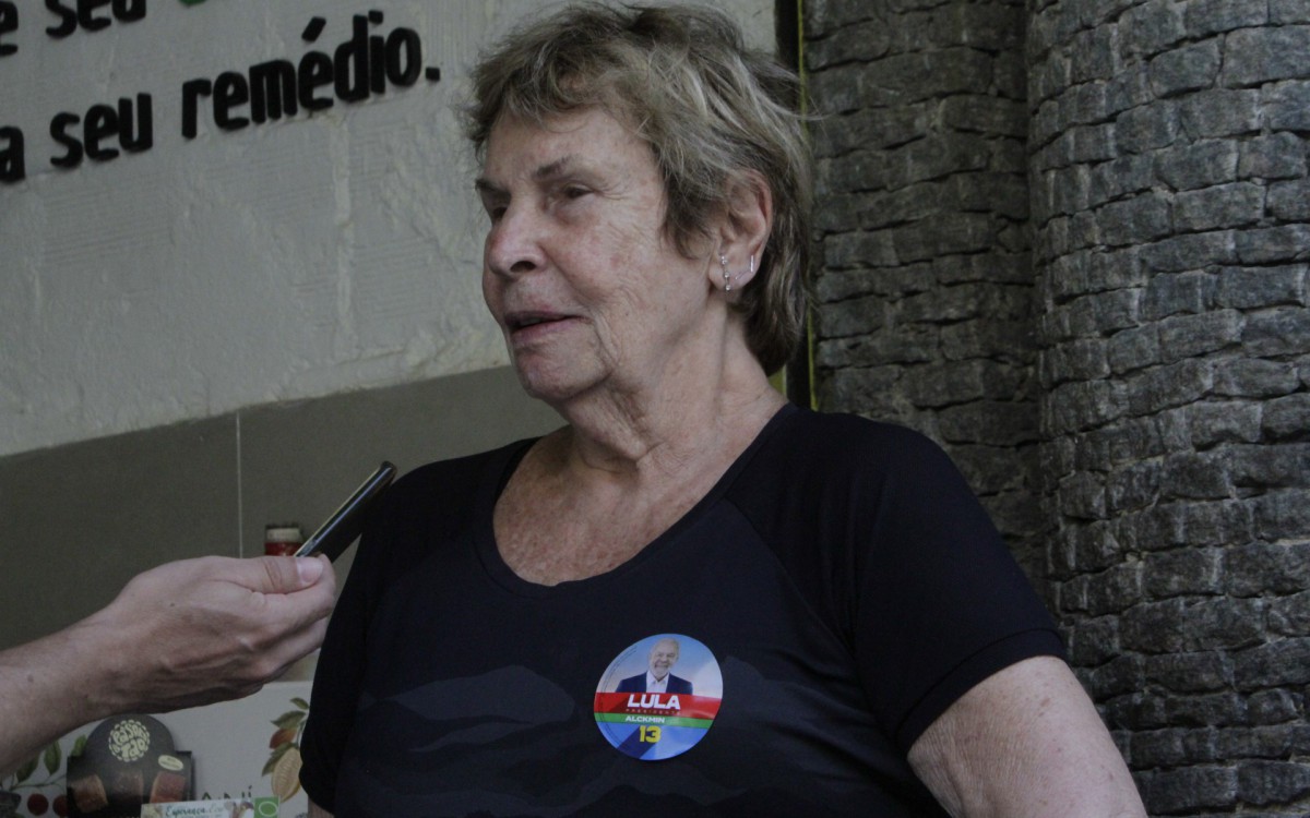 A empresária Ana Frota, de 81 anos