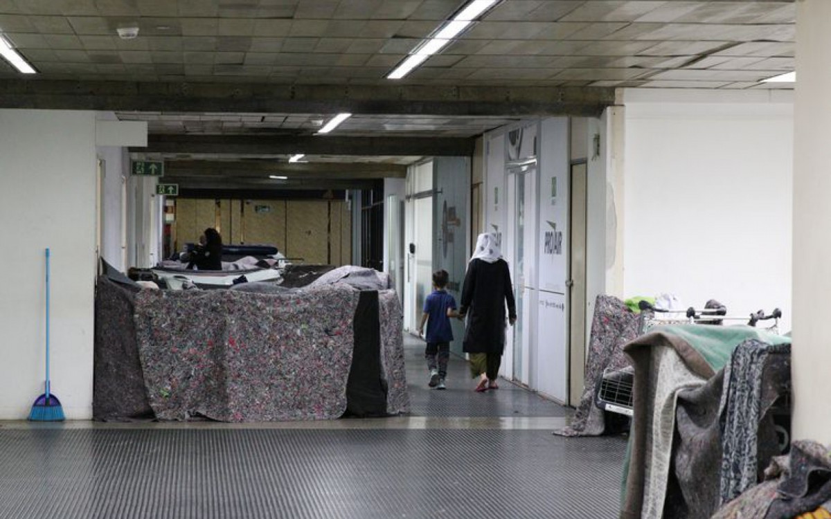 Refugiados Afeg&atilde;os no Aeroporto de Guarulhos