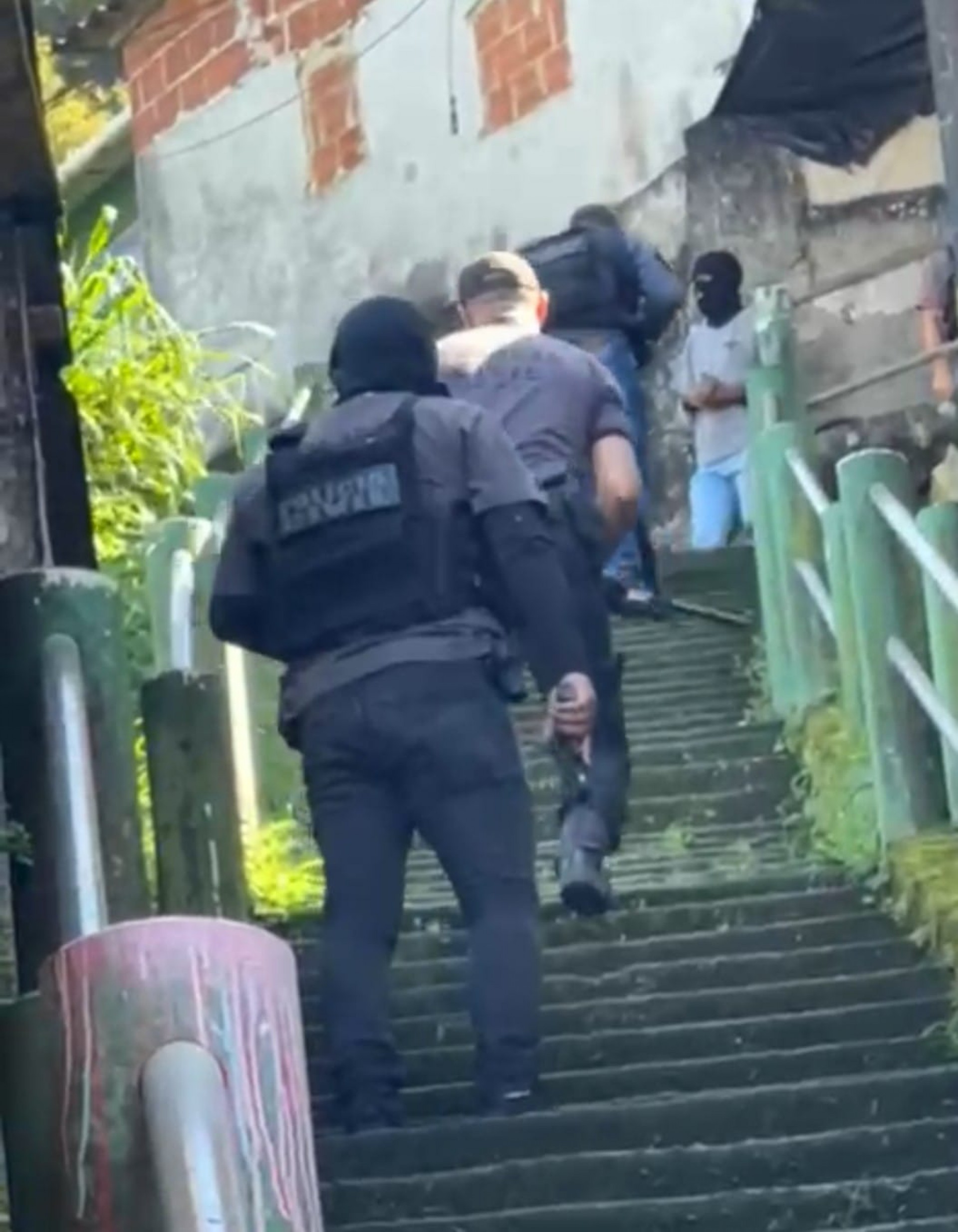 Operação no morro do Santo Antônio - Divulgação/ Polícia Civil