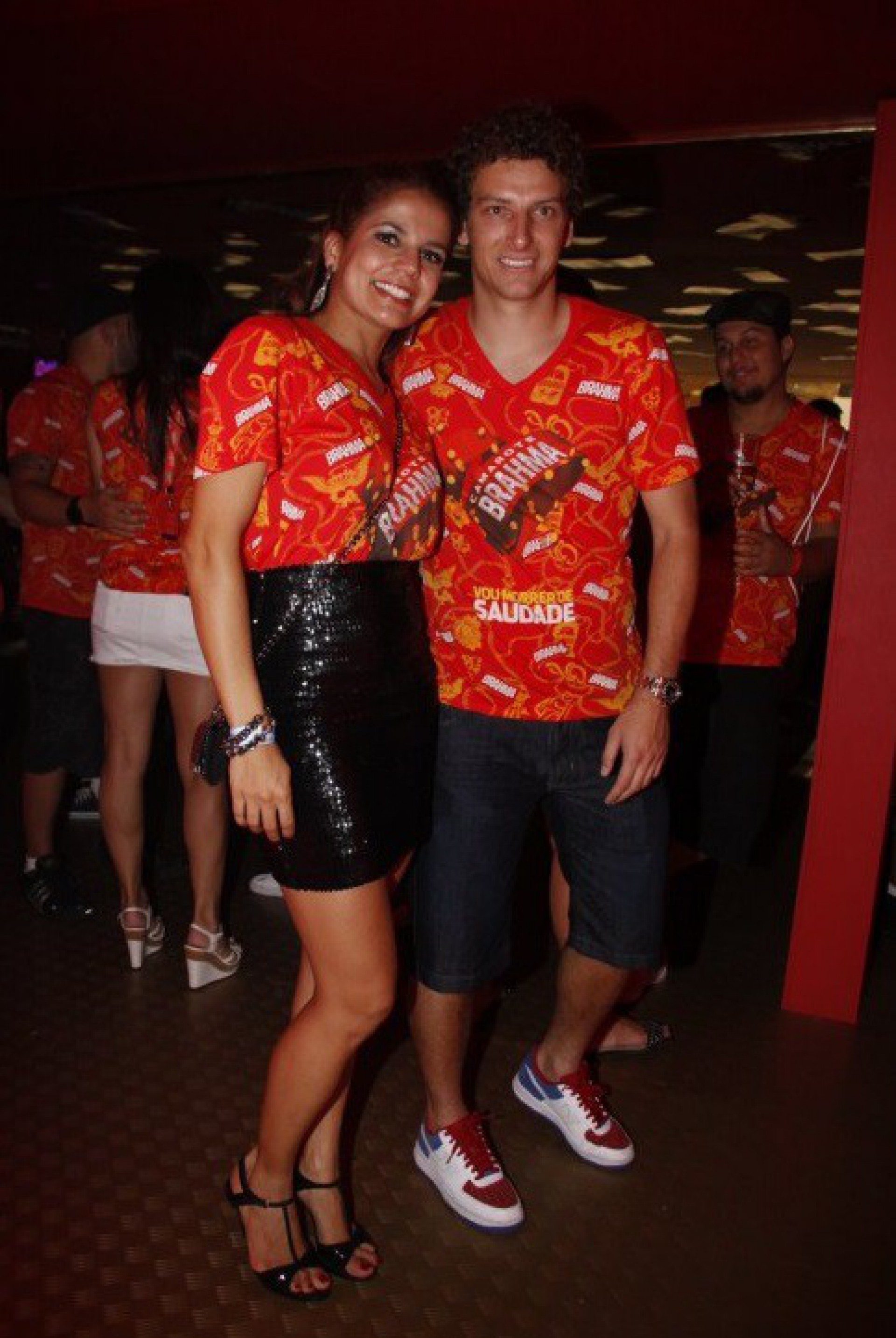 Nivea Stelmann e Elano  - Reprodução