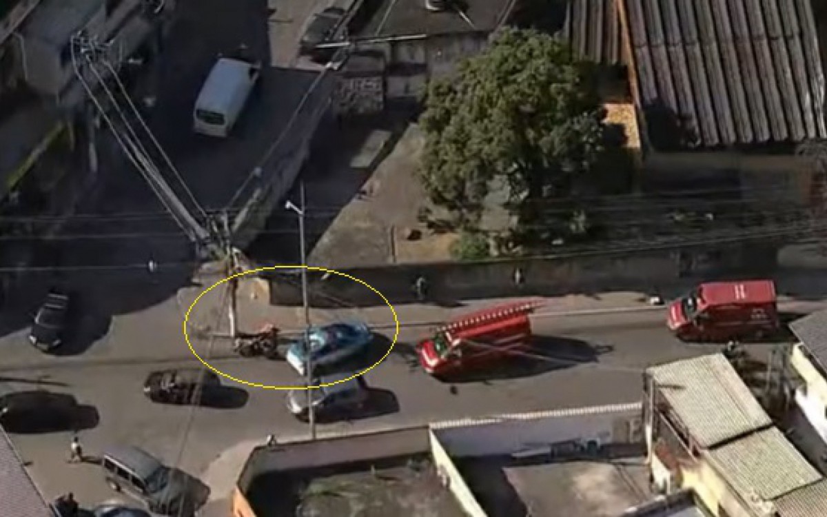 Policial civil foi atacado a tiros na Rua Pedro Lessa