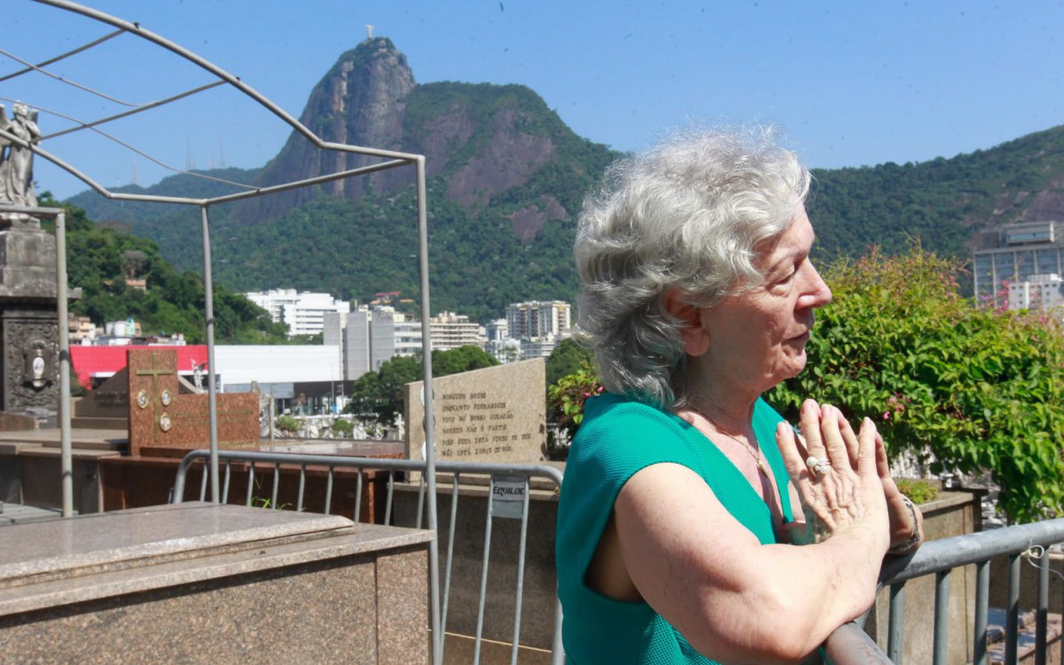 Dona Maria, m&atilde;e de Susana Naspolini