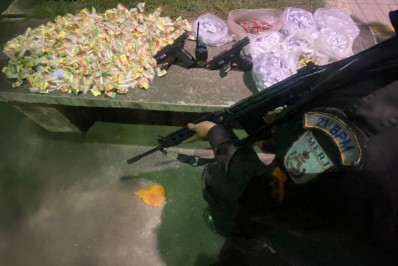 Três criminosos são presos no bairro Jardim Íris, em Meriti