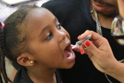 Vacina contra pólio está disponível em mais de 30 PSFs até esta quinta-feira