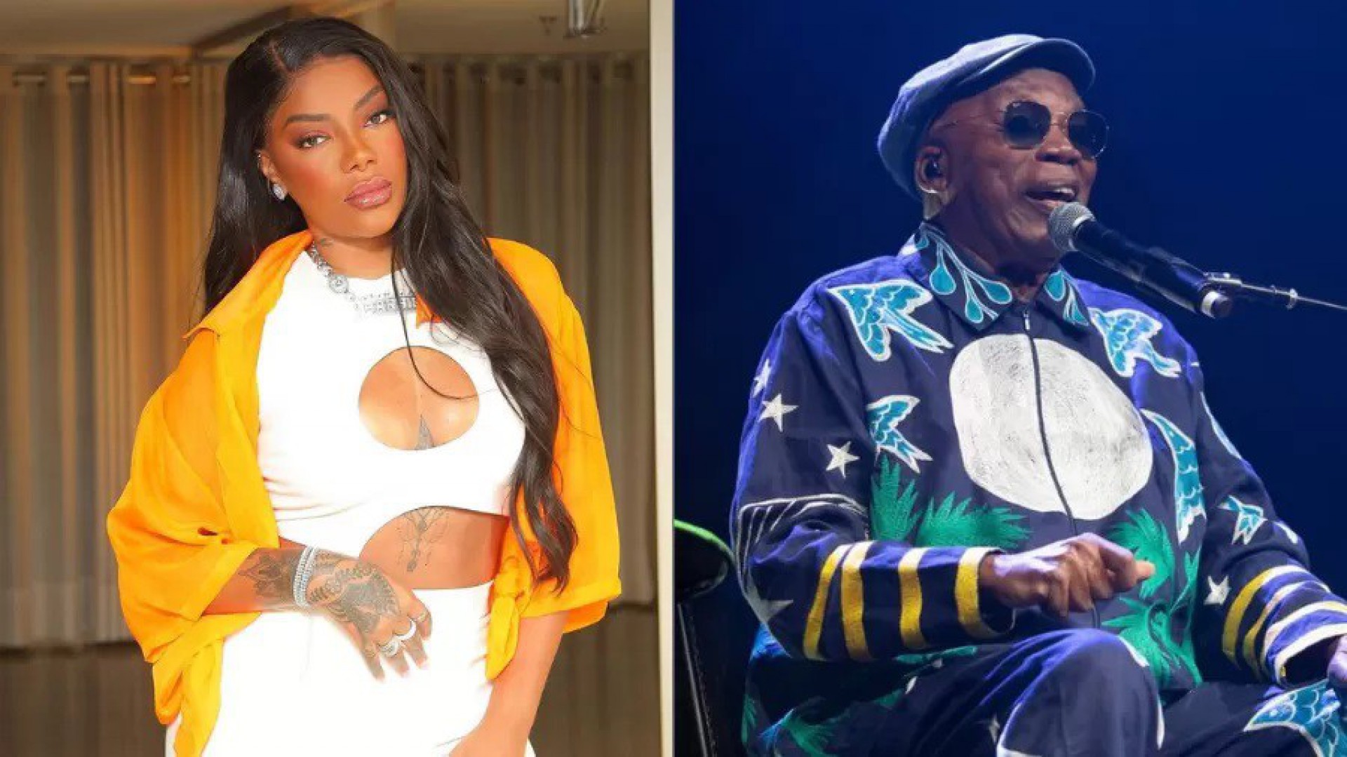 Ludmilla regrava 'Maria, Maria' em homenagem a Milton Nascimento, que completou 80 anos na quarta-feira - Reprodução