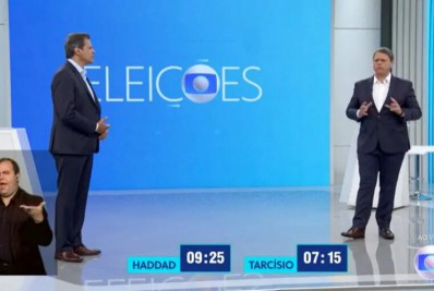 Tarcísio e Haddad priorizam temas nacionais e trocam acusações no último debate antes do 2º turno 
