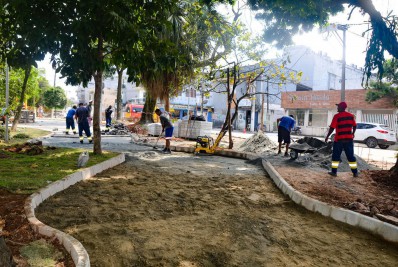 Jardim Central de Magé ganha forma e terá 10 mil espécies plantadas
