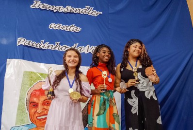 The Irena Voice: concurso musical homenageia Paulinho da Viola e premia alunas