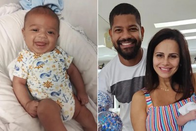 Viviane Araújo mostra registro do filho, Joaquim, sorrindo: 'Derreti de amor!'