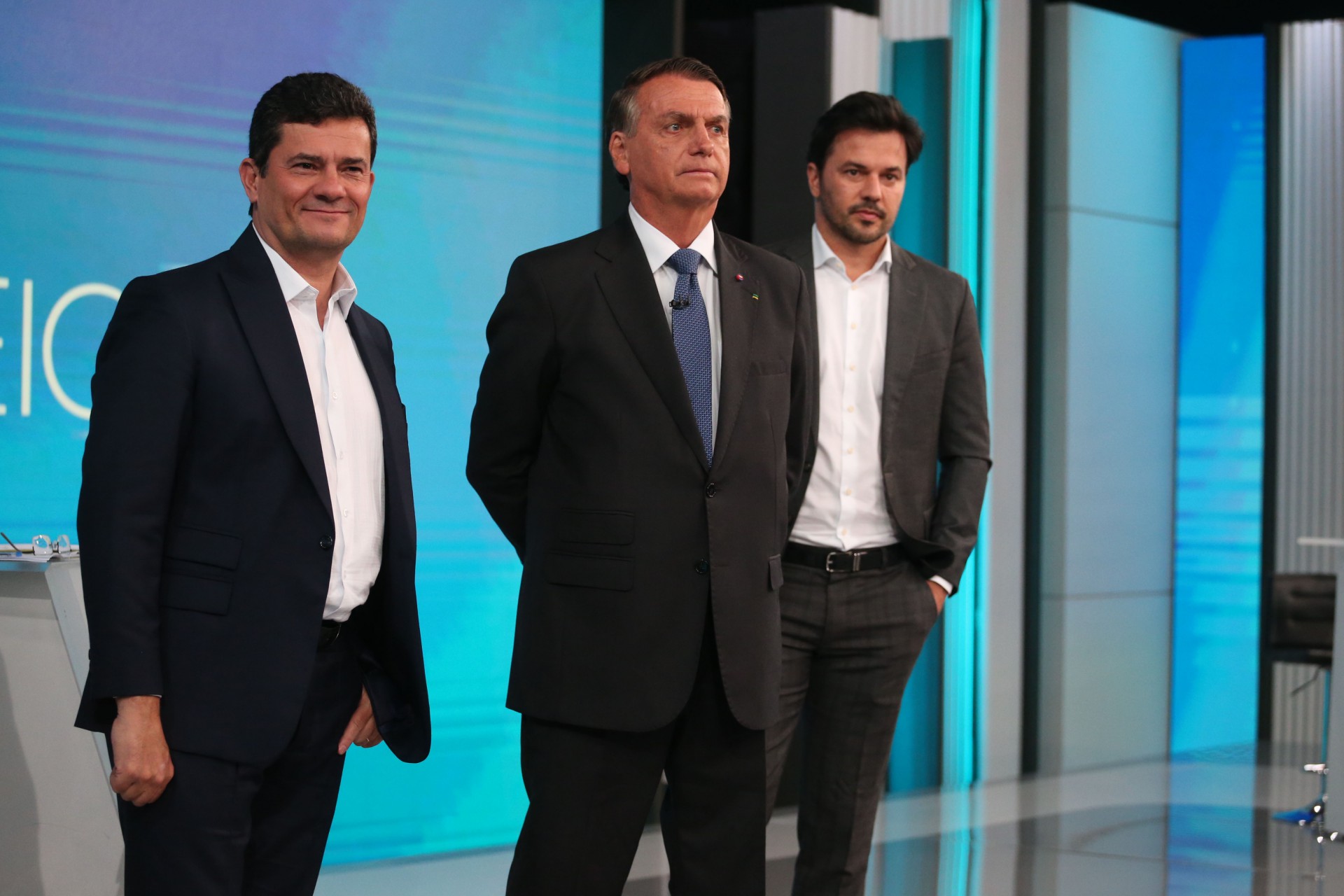 Os candidatos à presidência da Republica se enfrentam neste ultimo debate 2° turno da campanha presidencial nesta sexta-feira(28). - Cléber Mendes/Agência O Dia