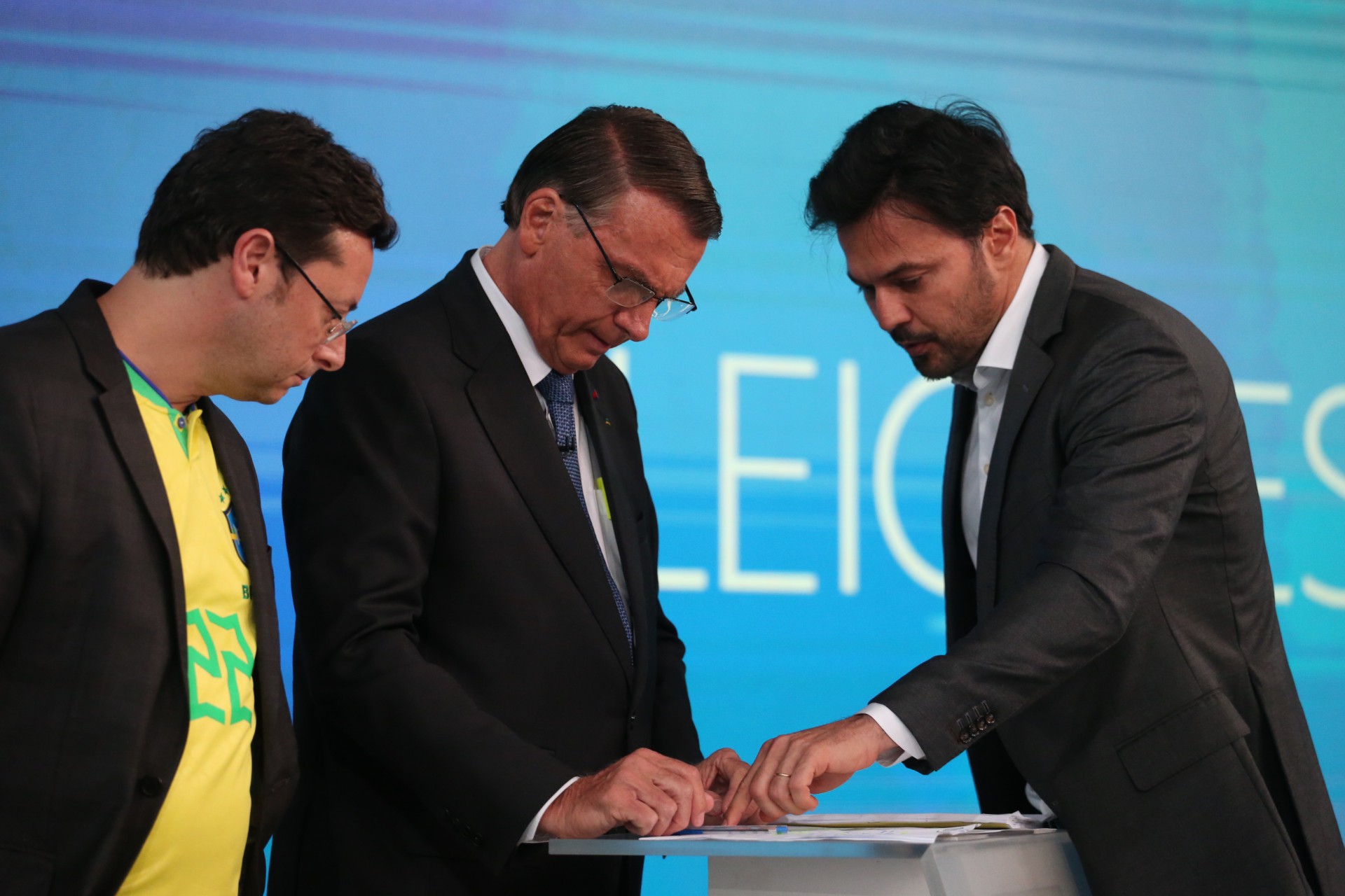 Debate 2° turno da campanha presidencial nesta sexta-feira(28). Foto: Cléber Mendes/Agência O Dia - Cléber Mendes/Agência O Dia