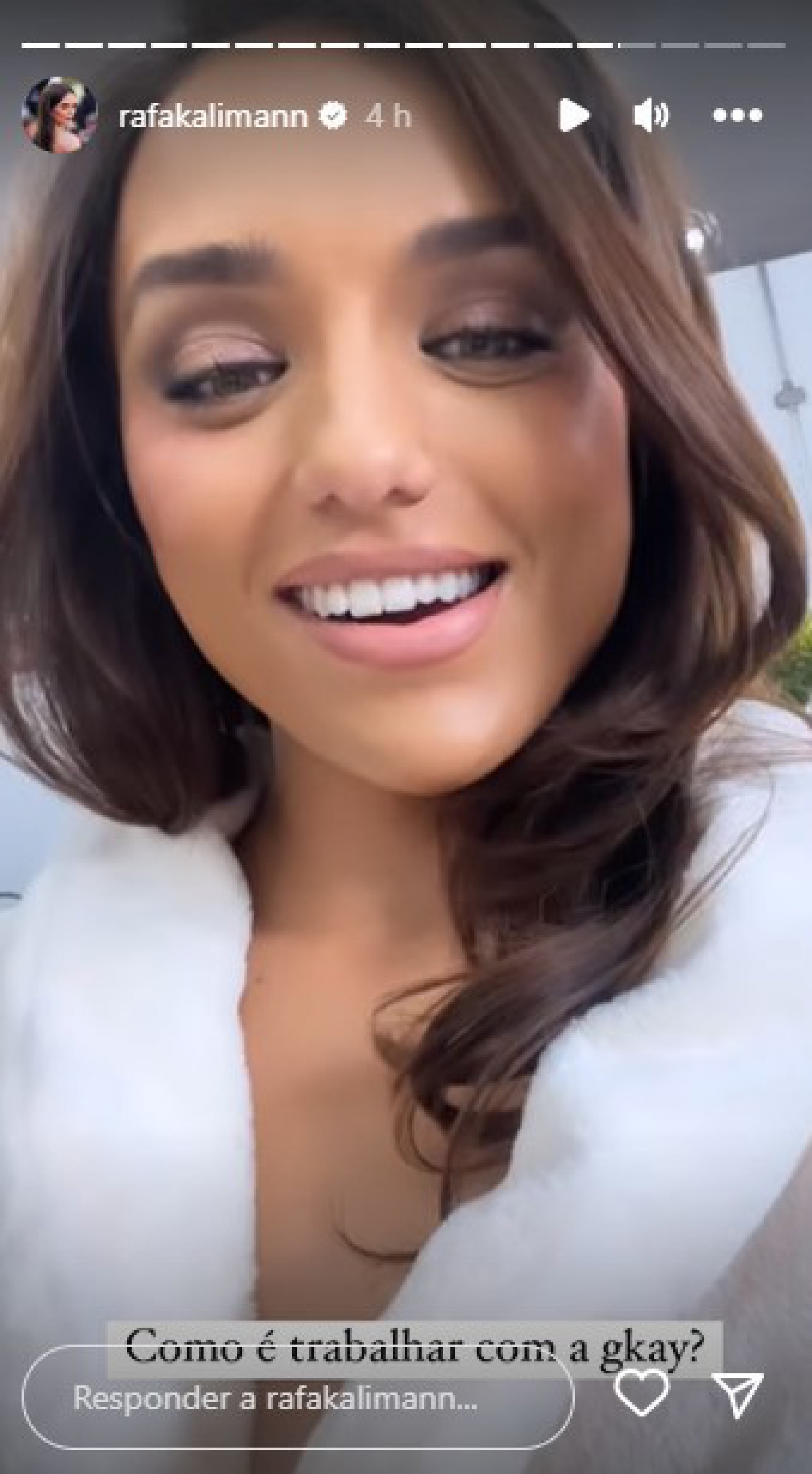 Rafa Kalimann mostra bastidores de campanha com GKay - Reprodução Internet 