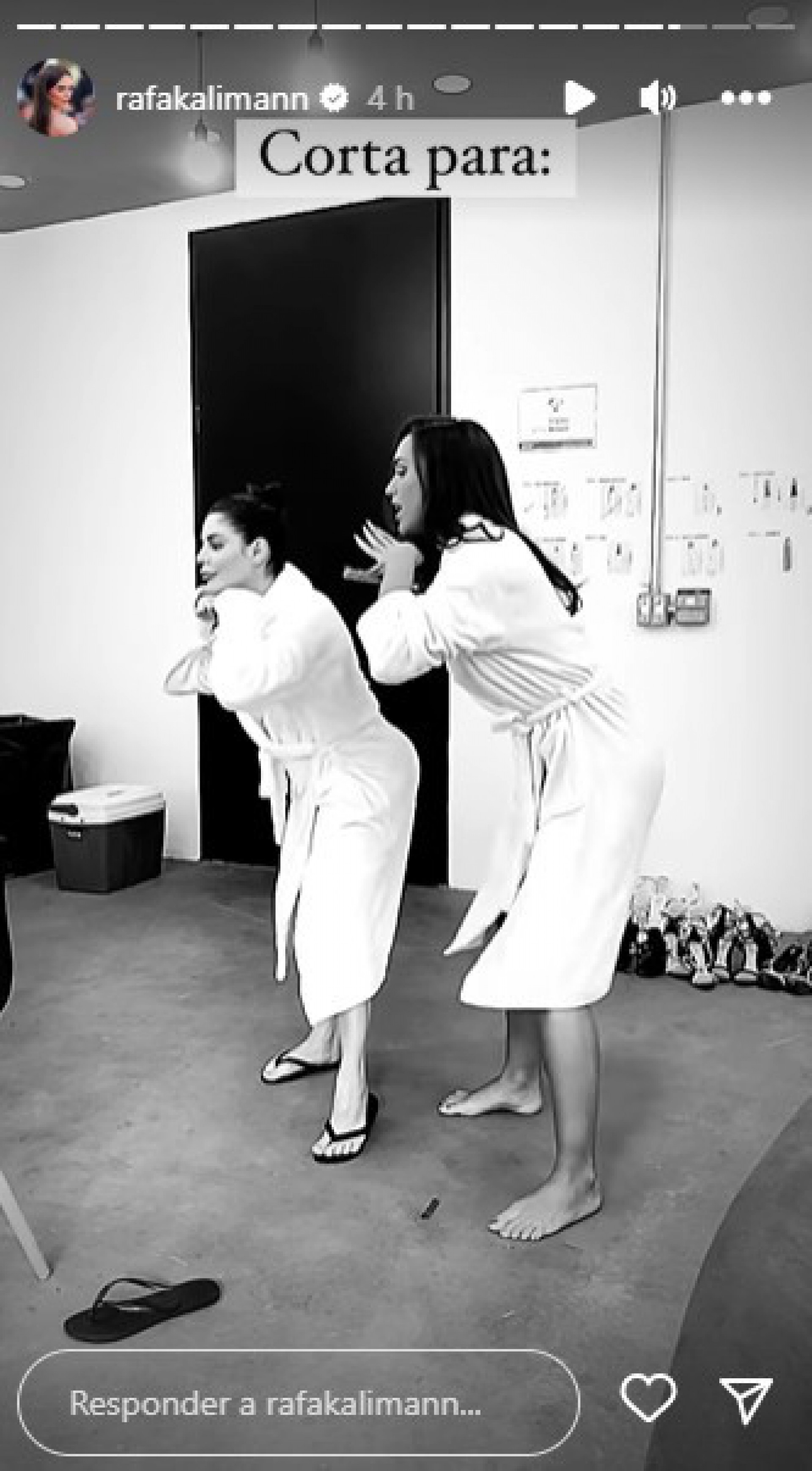 Rafa Kalimann mostra bastidores de campanha com GKay - Reprodução Internet 