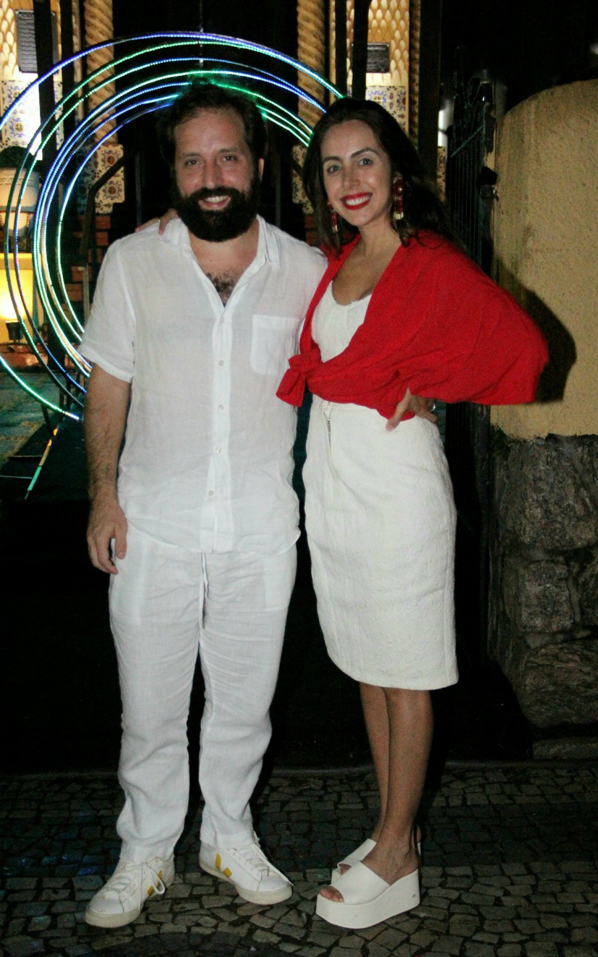 Greg&oacute;rio Duvivier e Giovanna Nader