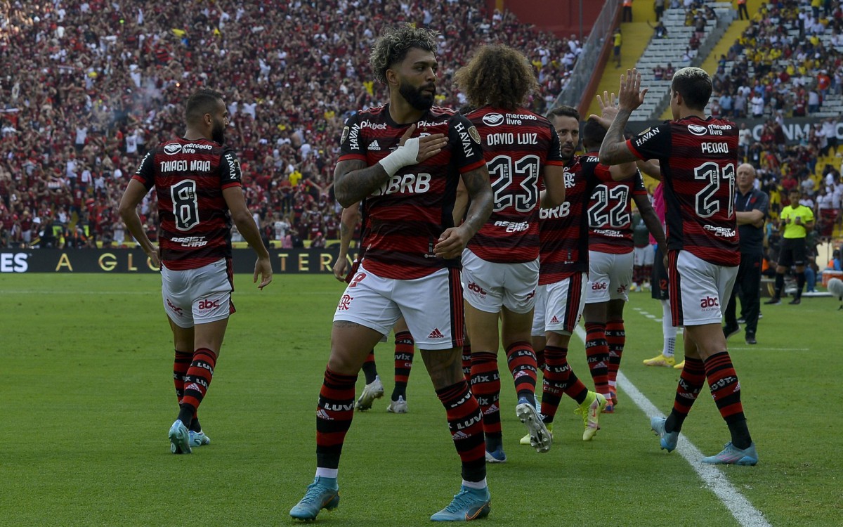 Gabigol fez gol &uacute;nico da partida