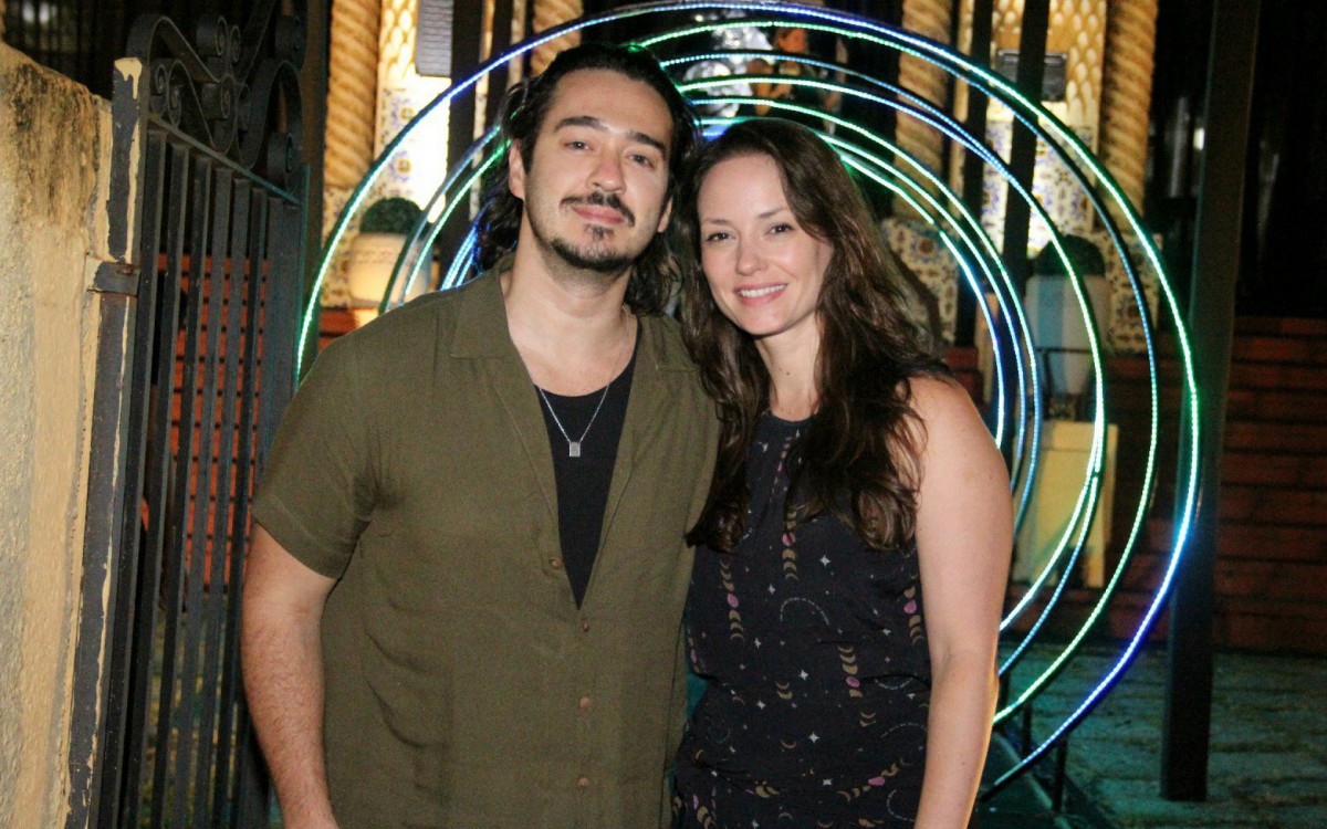 Marcos Veras e Rosanne Mulholland