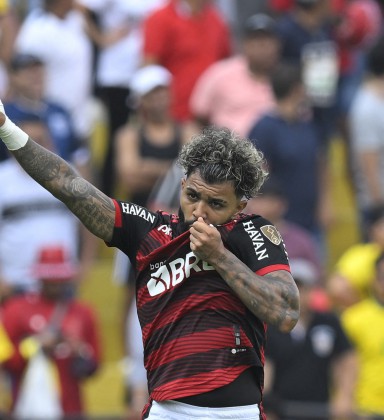 Herói da Libertadores, Gabigol provoca o Palmeiras: Não tem mundial -  Gazeta Esportiva